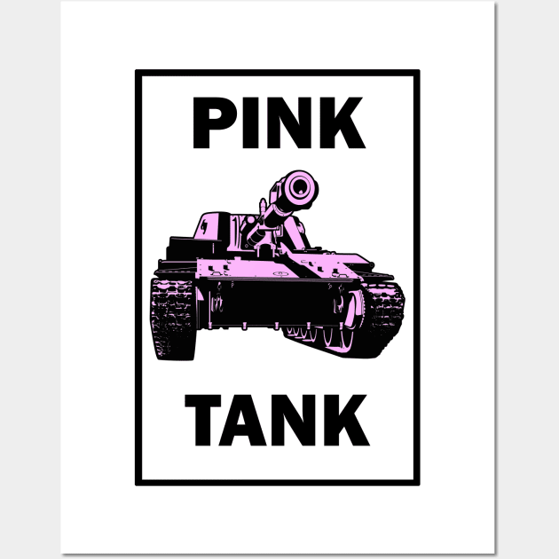 PINK TANK Wall Art by JillKoy